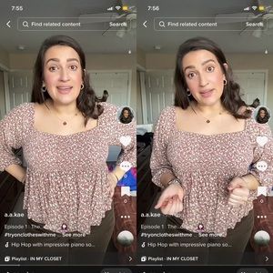 Floral Baby Doll Top